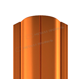 Штакетник металлический МП ELLIPSE-O 19х126 (AGNETA-20-Copper\Copper-0.5)