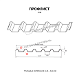 Профлист МЕТАЛЛ ПРОФИЛЬ С-44х1000-B (MattMP-20-8017-0,5)